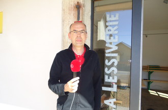 Emmanuel Libert, président de l'association de la lessiverie