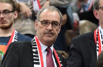 Match de l'équipe de Suisse de Handall face au Portugal à Bienne