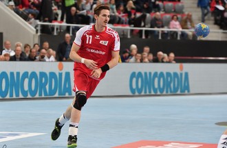 Match de l'équipe de Suisse de Handall face au Portugal à Bienne