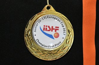 La finale de la Coupe d'Europe U19 d'inline hockey entre Rossemaison et Copenhague