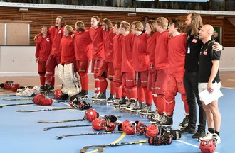La finale de la Coupe d'Europe U19 d'inline hockey entre Rossemaison et Copenhague