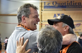 La finale de la Coupe d'Europe U19 d'inline hockey entre Rossemaison et Copenhague