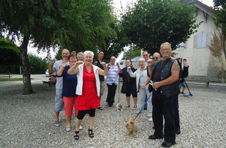 Nous devions faire la danse des canards