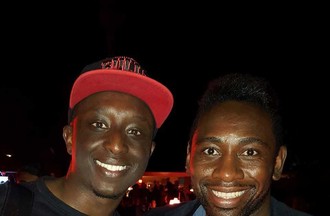 Christian et  Ahmed Sylla