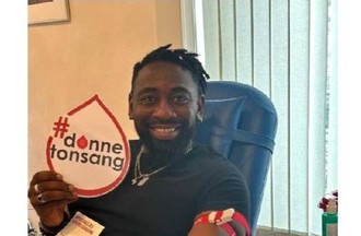 Christian est donneur de sang