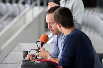  Martin Steinegger en pleine interview.