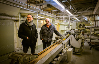 Marc et Nicolas dans le fort de Dailly