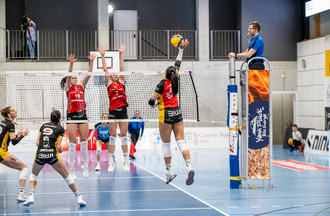 Leticia Bonardi à l'attaque