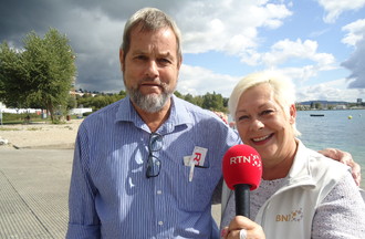 Thomas Zeller président de la commune d'Hauterive