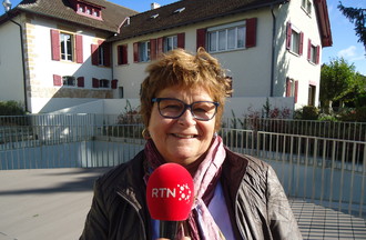 Fabienne qui nous a parlé du turban, spécialité landeronnaise