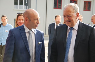 Daniel Bloch et Johann Schneider-Ammann