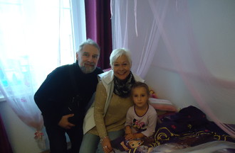 Nous devions nous rentre chez quelqu'un pour faire le lit