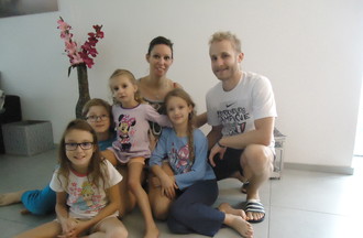 Merci à Cindy et sa famille chez qui nous avons réalisé le défi de Florian