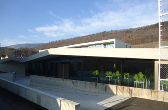 Le nouveau bâtiment du parascolaire de Cressier