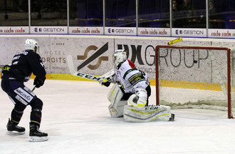 Jérôme Bonnet inscrit le 3-2 pour le HC La Chaux-de-Fonds