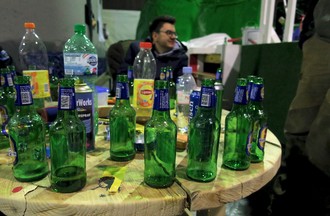 Construction de chars de carnaval