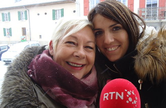 La chanteuse Angie Ott