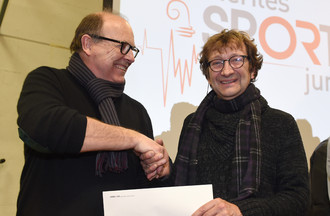 Benoît Gogniat (VFM) et Denis Chaignat (US Montfaucon)