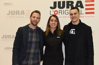 David Jobin, Sarah Forster et Valentin Nussbaumer