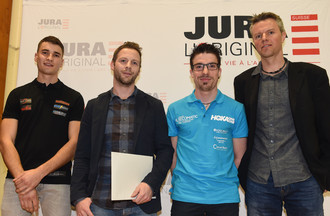 Lucien Leiser, David Jobin, Jérémy Hunt, Romain Christe