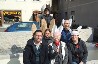  Le défi lancé par Florian a été relevé, nous devions nous transformer en lapin
