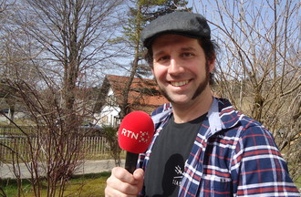 Aurélien le chanteur du groupe Sang d'ancre