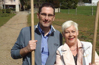 Stéphane Evard, président du conseil générale de la Côte-aux-Fées