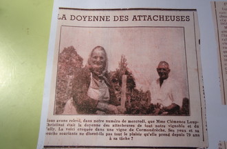 L'arrière grand-maman d'Yvette