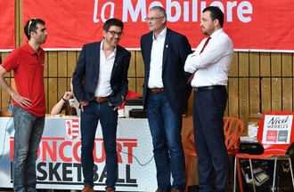 Stéphane Brugnerotto, Paul Vallat et Romain Gaspoz