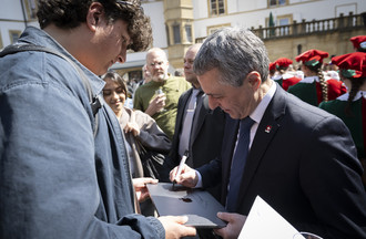 (Photo : KEYSTONE / Anthony Anex).