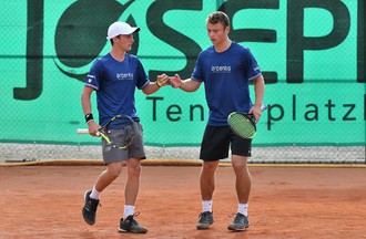 Damien Wenger (à gauche) et Arthur Neuhaus
