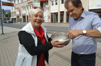 Avec Pierre Studer nous devions faire une crème chantilly