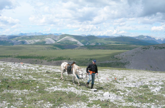 En Mongolie parti pour deux semaines , seul au monde