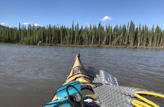 Au fil de l'eau sur le Yukon