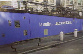 Un mur crée par Ana à Genève