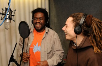 Enregistrement avec Tonton David en 2009