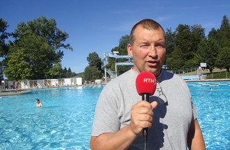 François le responsable de la pisicine des Mélèzes