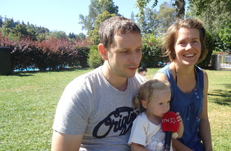 Maxime et Mélanie les gagnants du jeu: portrait chinois