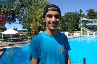 Vasco l'un des organisateurs du Steven's Diving Day