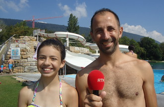 Carlos et sa fille Lara, les participants du jeu: portait chinois