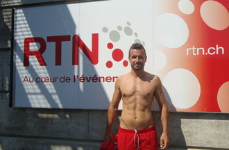 Le toulousain Mathieu Séguéla, responsable des piscines du Nid-du-Crô