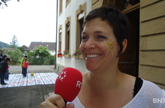 Laure la participante des questions régionales