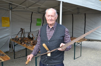 José Hirt, président de la Fondation du Musée paysan et artisanal de La Chaux-de-Fonds, dont les stocks abritent 30'000 objets.