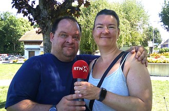 Nicolas et Joëlle les gagnants du jeu surprise: des questions sur Joël Corminboeuf