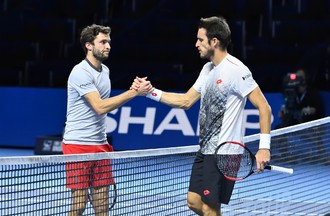 Gilles Simon et Leonardo Mayer