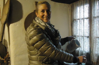 Nathalie Merminod, conservatrice et petite fille de Bertrand  Perrenoud