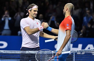 Roger Federer et Marius Copil ont livré un beau combat