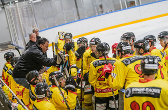 Fabrice Dessarzin et ses joueurs
