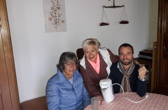 Merci à Anne-Marie chez qui nous avons pu réaliser le défi