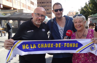Michaël un fan du HCC